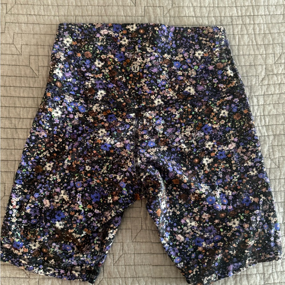 Lululemon Athletica Multicolor Floral Shorts